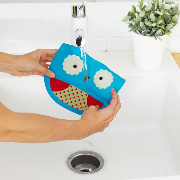 Zoo Podbradník silikónový Sovička 6m+