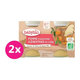 2x BABYBIO Jablko s klementínky (130 g)
