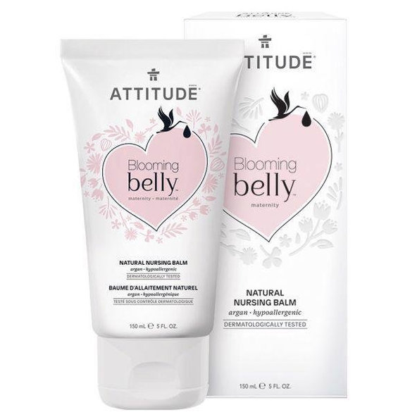 ATTITUDE Prírodný krém na bradavky Blooming Belly s arganom 150 ml