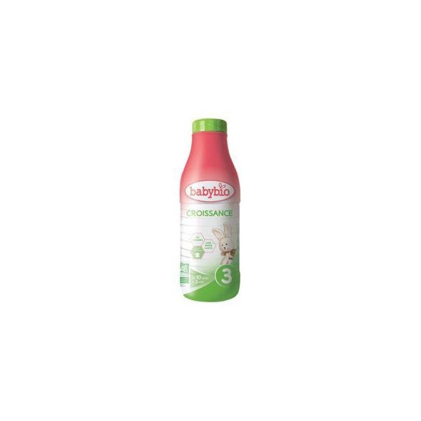 BABYBIO Croissance 3 tekuté dojčenské bio mlieko, 1x1 l