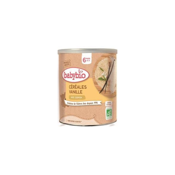 BABYBIO Kaša nemliečna rýžovoquinoová s vanilkou 220 g
