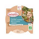 BABYBIO Menu zelenina s lososom a ryžou (260 g)