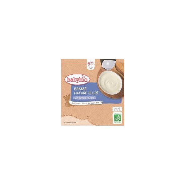 BABYBIO Mliečny dezert (4x 85 g)