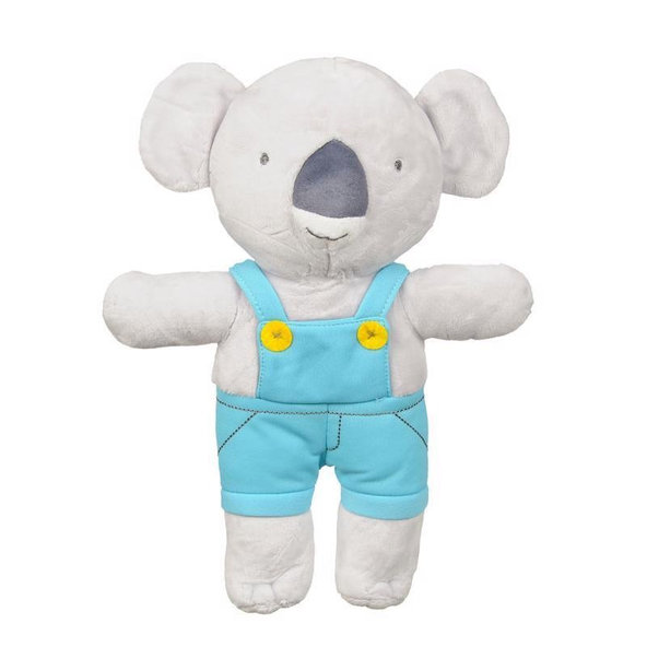 BABYMATEX Deka s hračkou Koala Mint 75x100cm