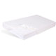 BABYMATEX Plachta ochranná s gumičkou Bamboo Biela 60x120 cm