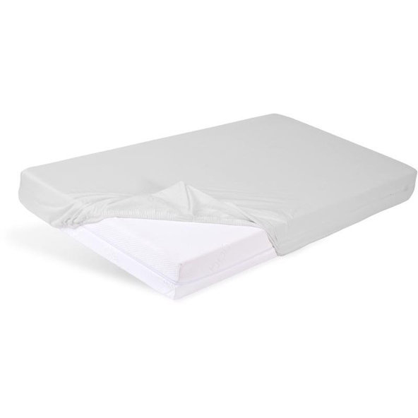 BABYMATEX Plachta ochranná s gumičkou Bamboo Svetlo Šedá  60x120 cm