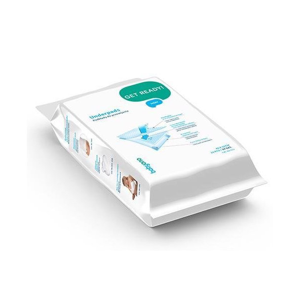 BABYONO Podložka prebaľovacia pod dieťa 40 x 60 cm, 10 ks