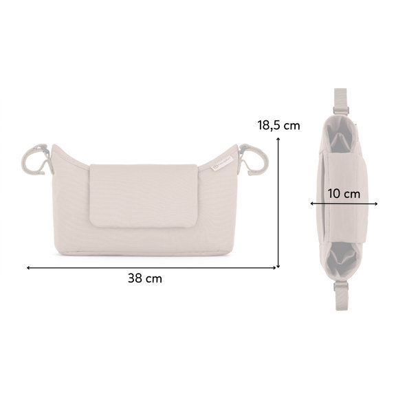 PETITE&MARS Organizér na kočík Emma Beige
