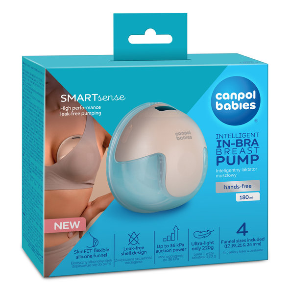 CANPOL BABIES SmartSense elektrická odsávačka do podprsenky