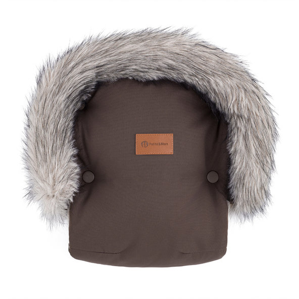 PETITE&MARS Set fusak Comfy 4v1 + rukavice Furry Rich Brown