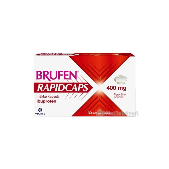 BRUFEN Rapidcaps 400 mg 30 kapsúl