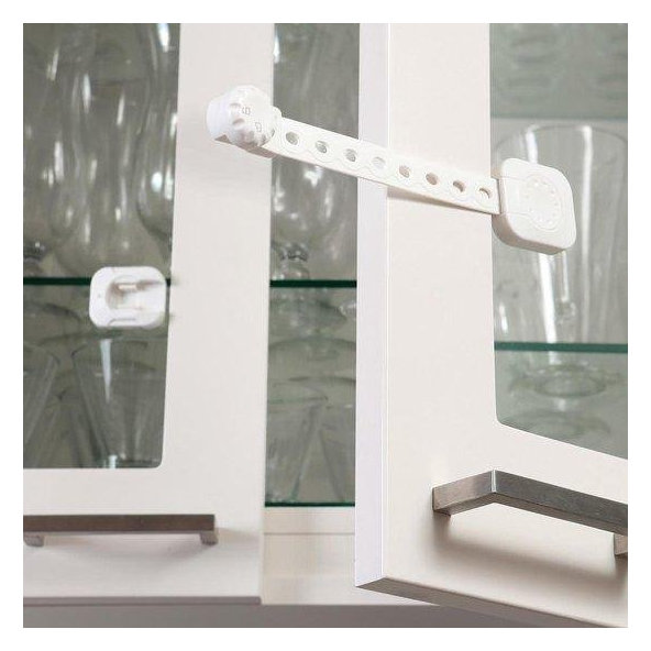 DREAMBABY Uzáver bezpečnostný univerzálny TWIST 'N LOCK 6 kusov biela