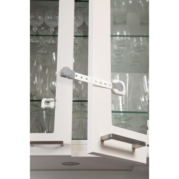 DREAMBABY Uzáver bezpečnostný univerzálny TWIST 'N LOCK  6 kusov šedá/biela