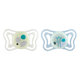 CHICCO Cumlíky Physioforma Light ortodontické neutral 2-6m 2 ks