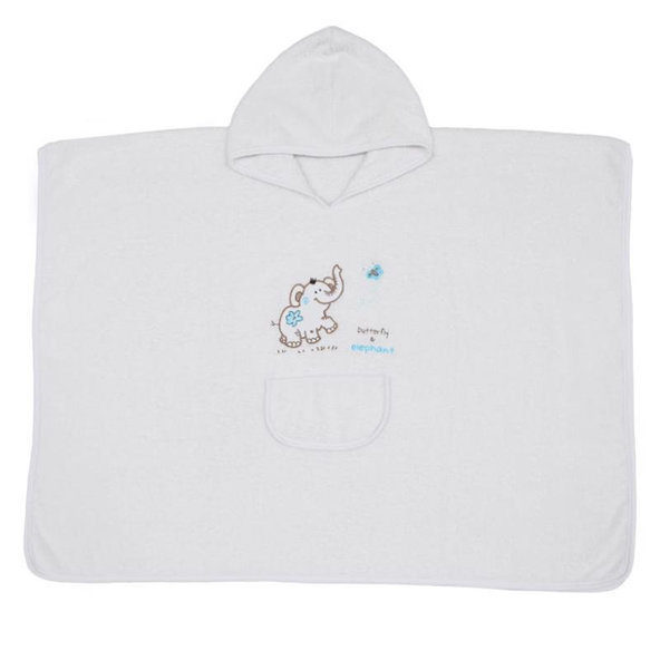 EKO Pončo Sloník White