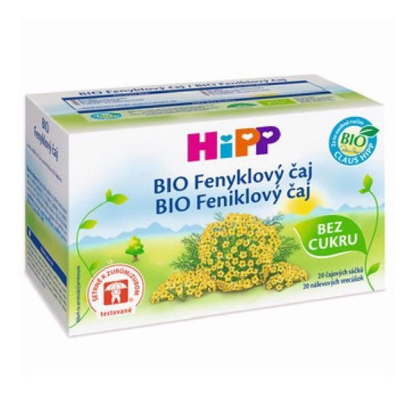 HiPP Čaj BIO feniklový 20x1,5g