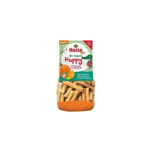 HOLLE Detské Bio Happy tyčinky tekvica-rozmarín, 100g (3+)