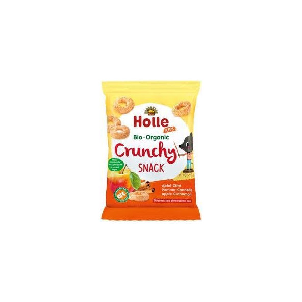 HOLLE Detské Bio Chrumky jablko, škorica, 25g (3+)