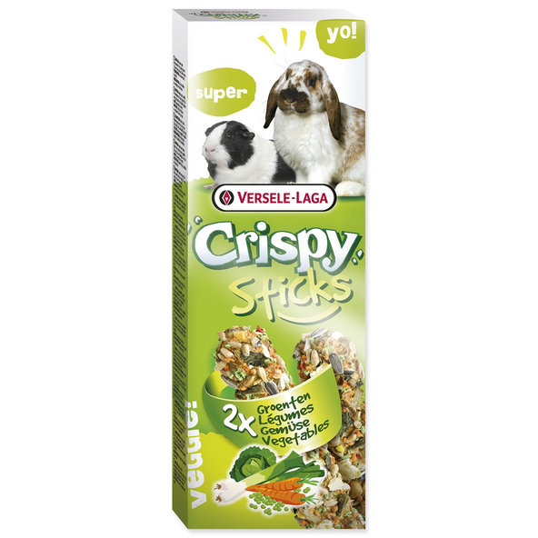 Versele-Laga Crispy tyčinka králik a morča so zeleninou 110g