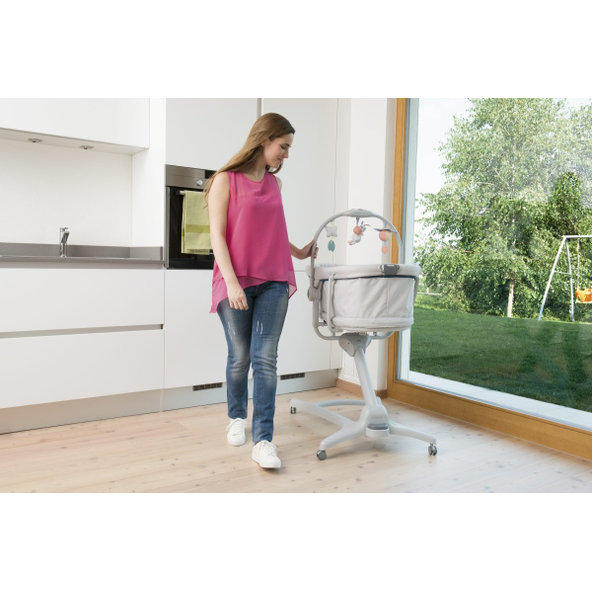 CHICCO Postielka/lehátko/stolička Chicco Baby Hug 4v1 - Glacial