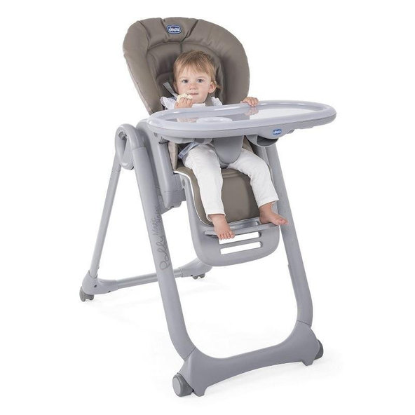 CHICCO Stolička jedálenská Polly Magic Relax - Cocoa