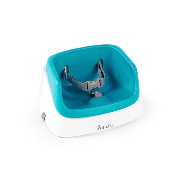 INGENUITY Podsedák na jedálenskú stoličku SmartClean Toddler - Peacock Blue 2r+, do 15 kg