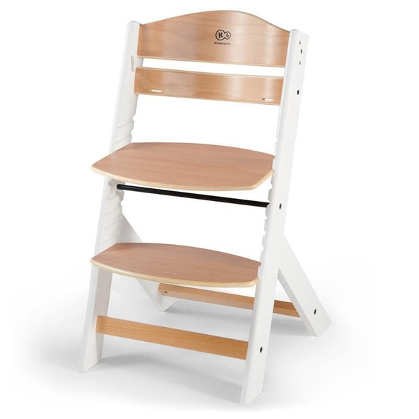 KINDERKRAFT Stolička jedálenská Enock White wooden