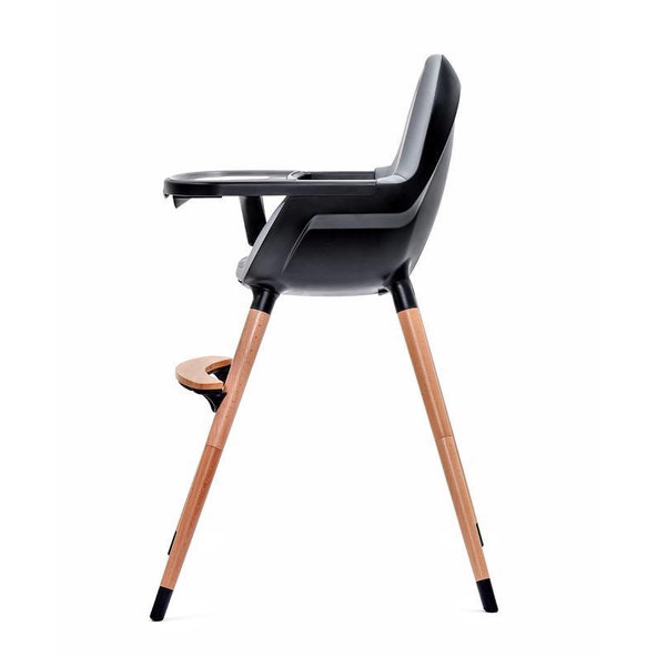 KINDERKRAFT Stolička jedálenská FINI Grey/Black