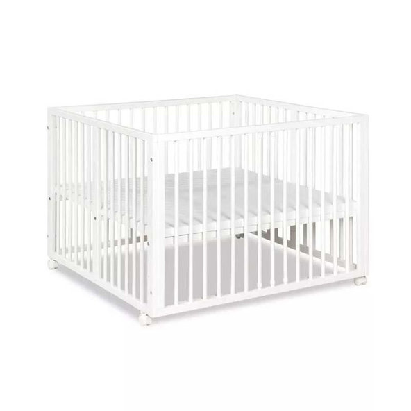 KLUPS Ohrádka drevená biela 100x96cm