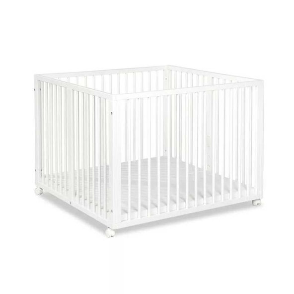 KLUPS Ohrádka drevená biela 100x96cm