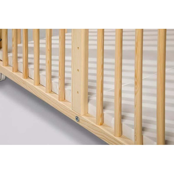 KLUPS Ohrádka drevená biela 100x96cm