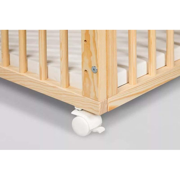 KLUPS Ohrádka drevená biela 100x96cm