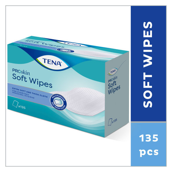 TENA Soft Wipe jemné utierky 135 ks