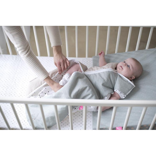 MOTHERHOOD Vak na spanie 2v1 Grey Classics 0-18m 3 tog