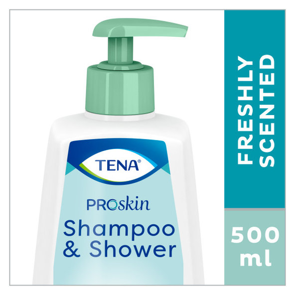 TENA Shampoo & Shower šampón a sprchovací gél 500 ml