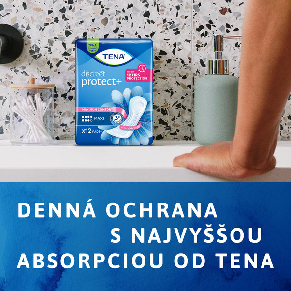 TENA Lady Protect+ Maxi inkontinenčné vložky 6ks