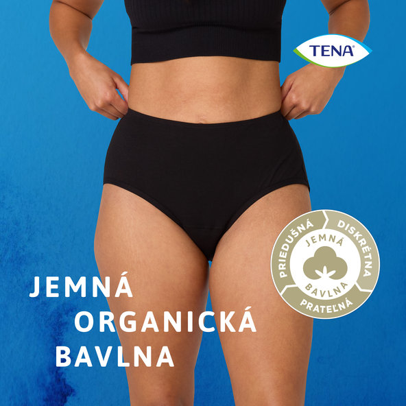 TENA Washable Underwear Female dámske prateľné absorpčné nohavičky, veľkosť L 1ks