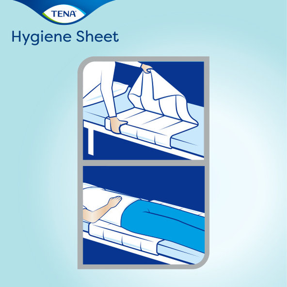 TENA Hygiene Sheet jednorazová plachta 175x80cm 100 ks