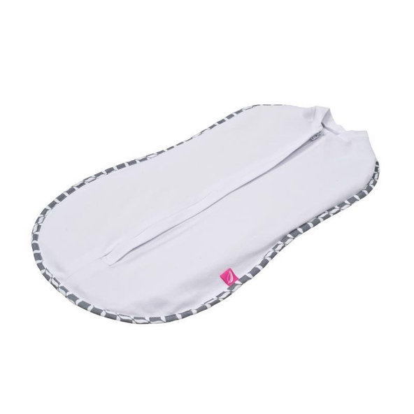 MOTHERHOOD Zavinovačka Zip&Swaddle Grey Classics 2,5-5kg