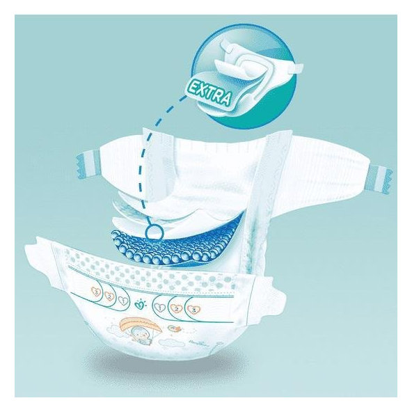 PAMPERS Plienky Active Baby 4 MAXI 9-14kg 132ks