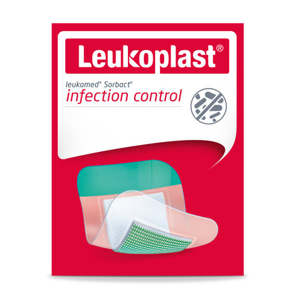 LEUKOPLAST® Leukomed® Sorbact 8x10 cm, 3 ks