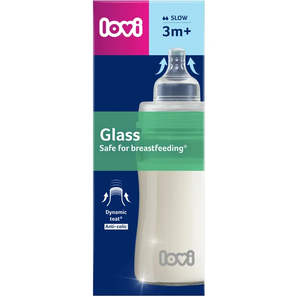 LOVI Sklenená fľaša 250 ml