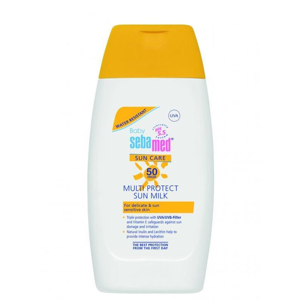 SEBAMED Detské opaľovacie mlieko OF 50 (200 ml)