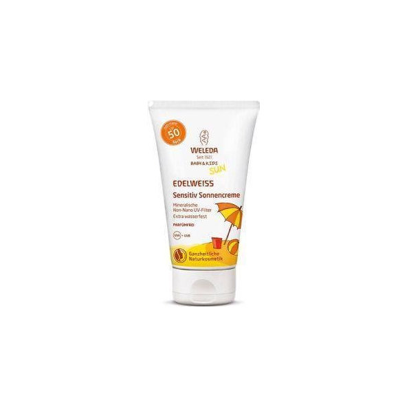 WELEDA Detský krém na opaľovanie SPF50 sensitive 50 ml