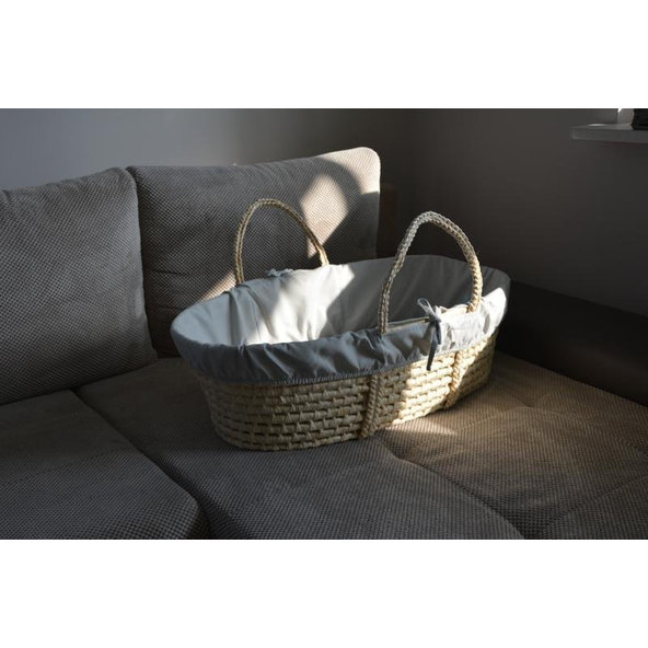 AHOJBABY Poťah do Mojžišovho košíka pre bábätko Pink