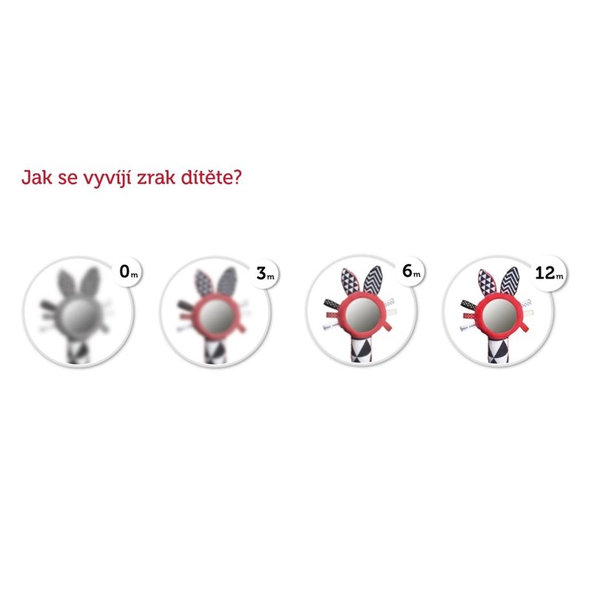 CANPOL BABIES Kolotoč kontrastný plyšový s melódiami Sensory