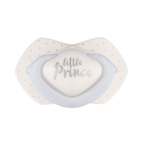 CANPOL BABIES Set symetrických silikónových cumlíkov 0-6m Royal baby modrý