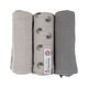 LODGER Plienky mušelínové Swaddler Flame Tribe 3balenie 70 x 70 cm Mist