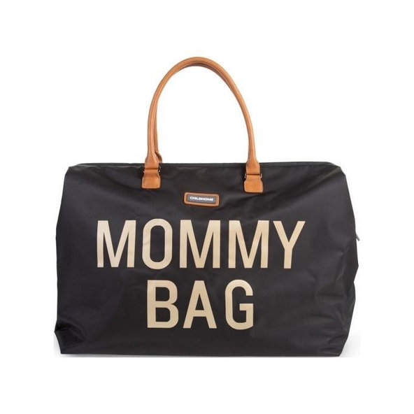 CHILDHOME Prebaľovacia taška Mommy Bag Black Gold