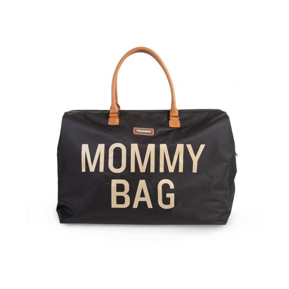 CHILDHOME Prebaľovacia taška Mommy Bag Black Gold